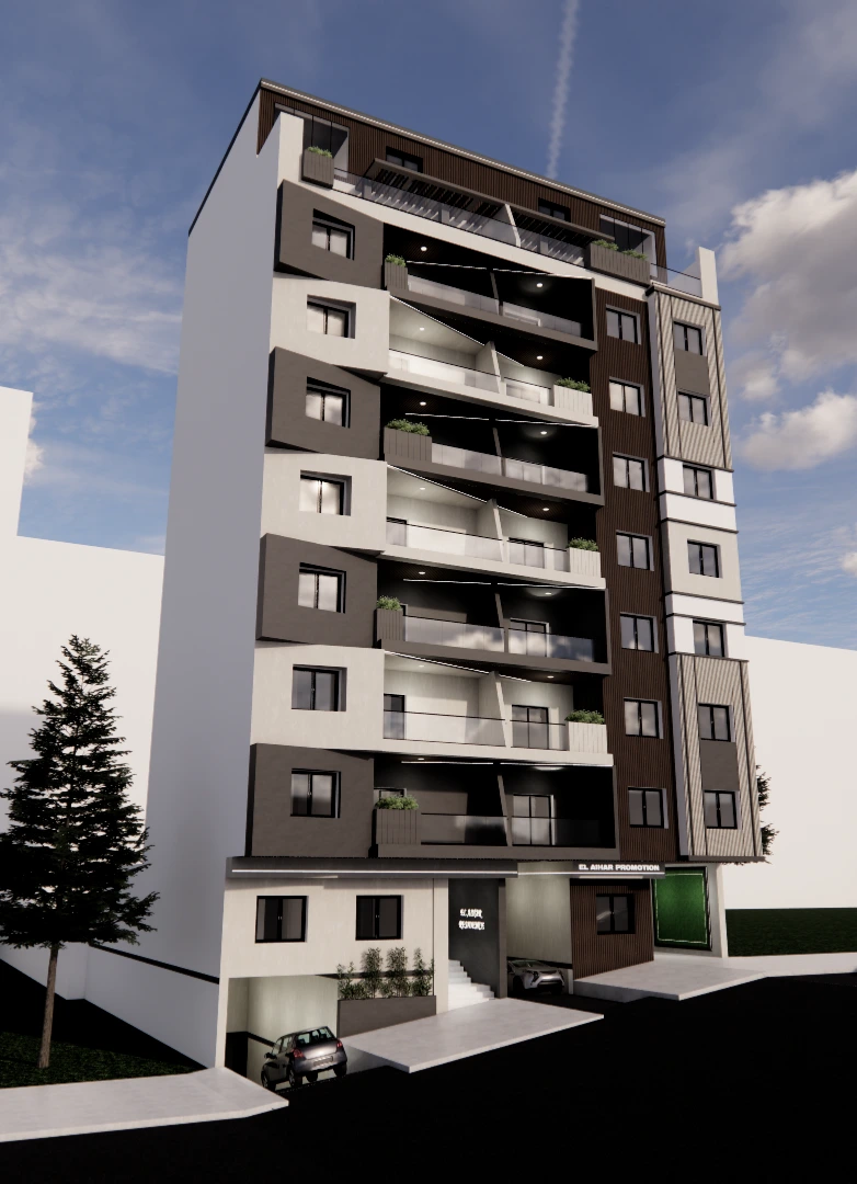 CONSTRUCTION D'UNE HABITATION EN R+7+ATTIQUE EN DUPLEX+ENTRE-SOL+SOUS-SOL (43 logements)