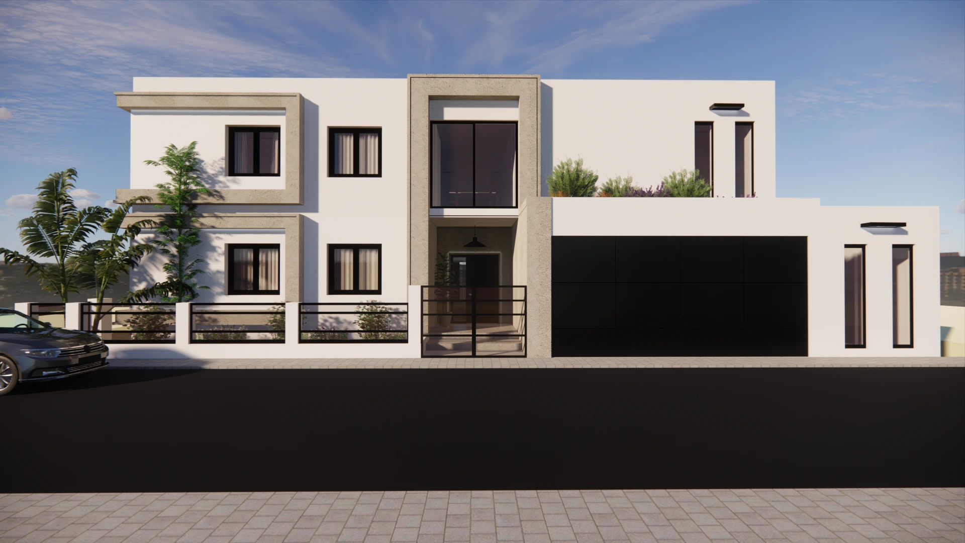 CONSTRUCTION D'UNE VILLA EN R+1 + TERRASSE AVEC SOUS-SOL