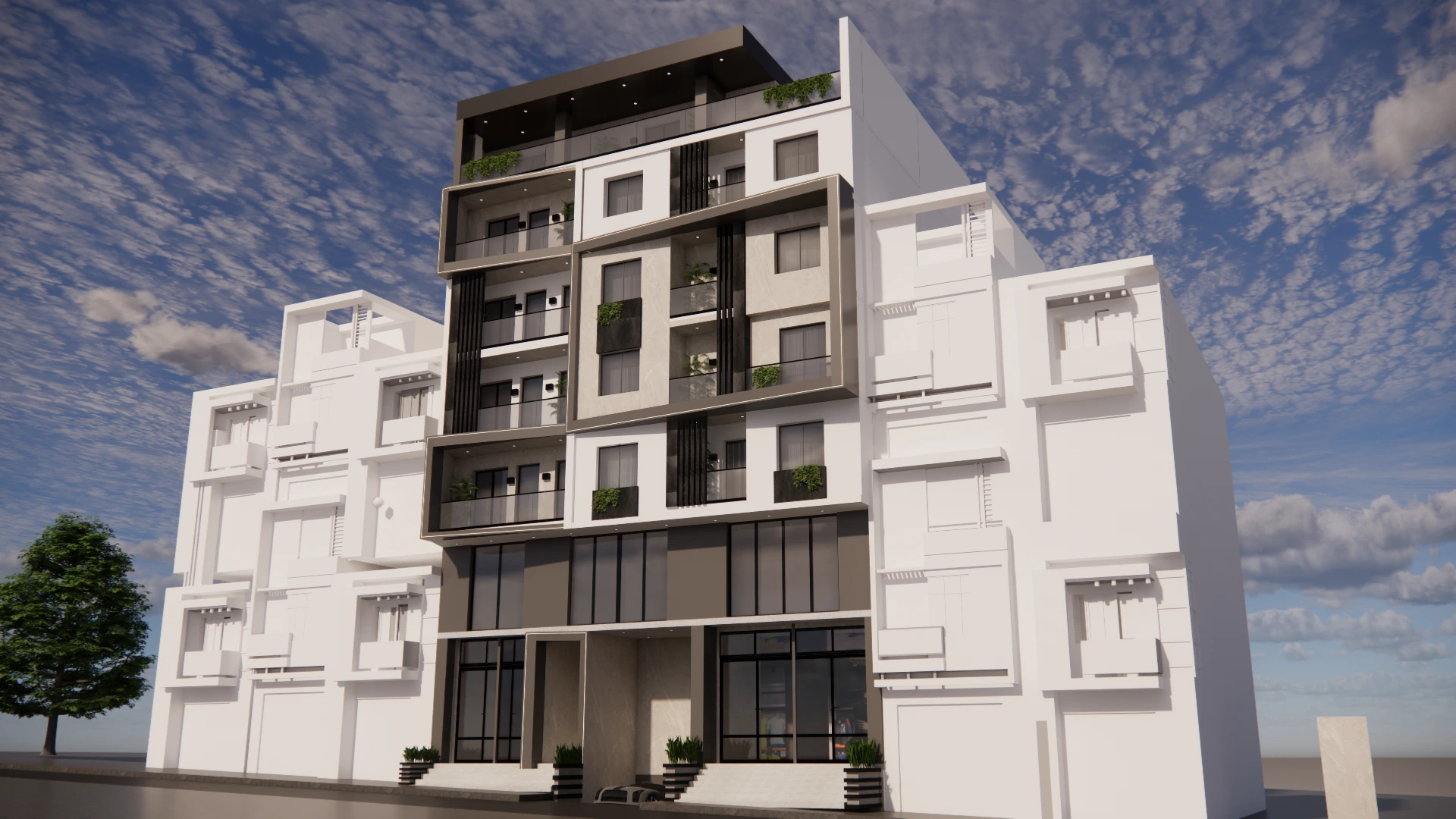 CONSTRUCTION D’UNE RÉSIDENCE EN R+5 AVEC SOUS-SOL
