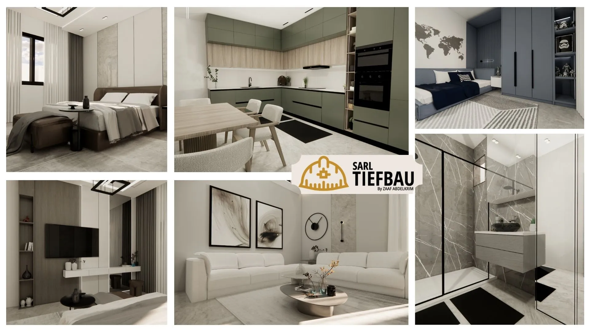 CONSTRUCTION D'UNE HABITATION EN R+7+ATTIQUE EN DUPLEX+ENTRE-SOL+SOUS-SOL (43 logements)