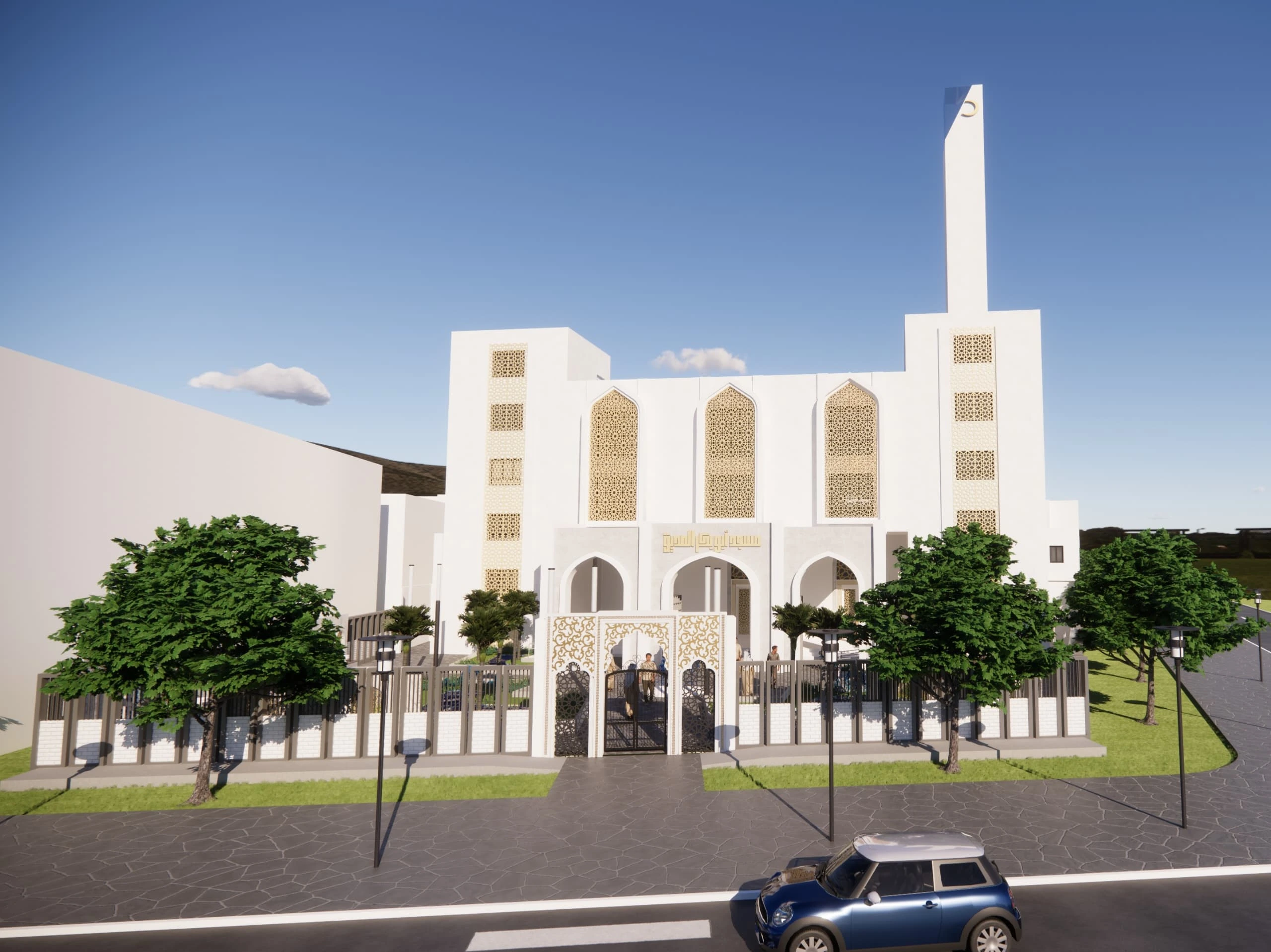 ÉTUDE ET SUIVI D’UNE MOSQUÉE MODERNE EN R+2