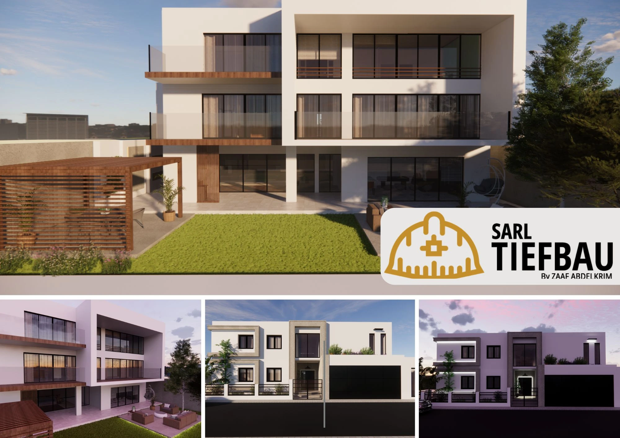 CONSTRUCTION D'UNE VILLA EN R+1 + TERRASSE AVEC SOUS-SOL