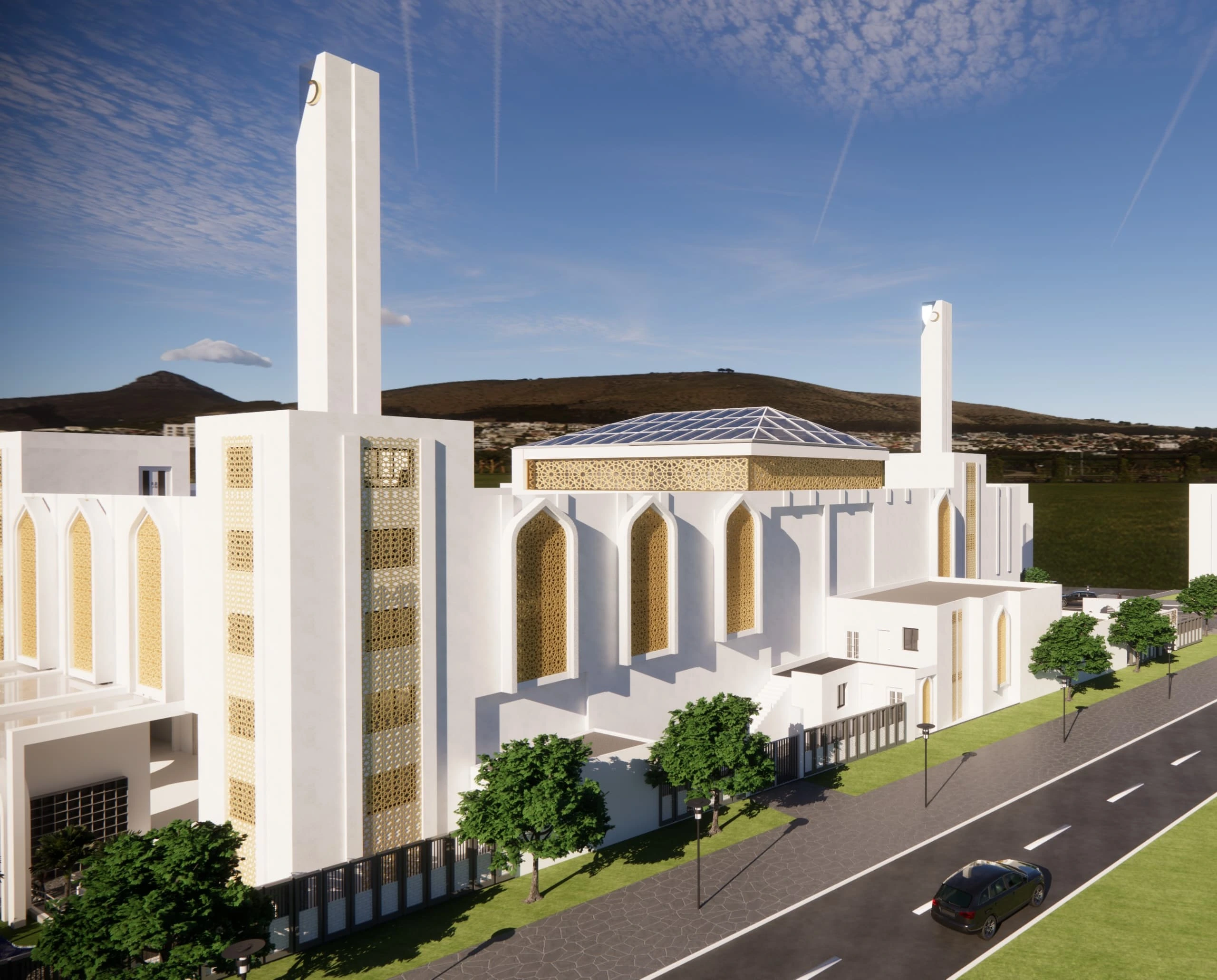 ÉTUDE ET SUIVI D’UNE MOSQUÉE MODERNE EN R+2